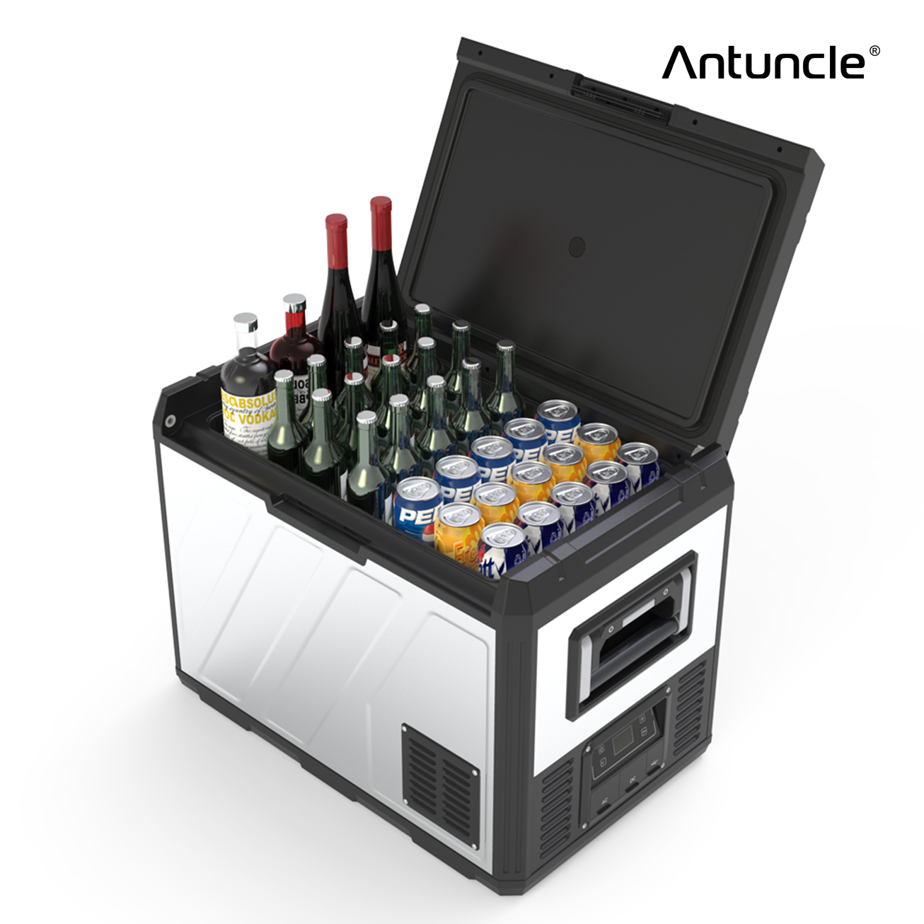 /public/upload/ANTUNCLE 60L Compressor Portable Metal Car Fridge Freezer